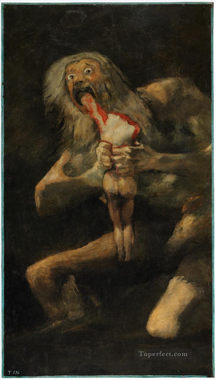 Saturn Devouring His Son Francisco de Goya Oil Paintings